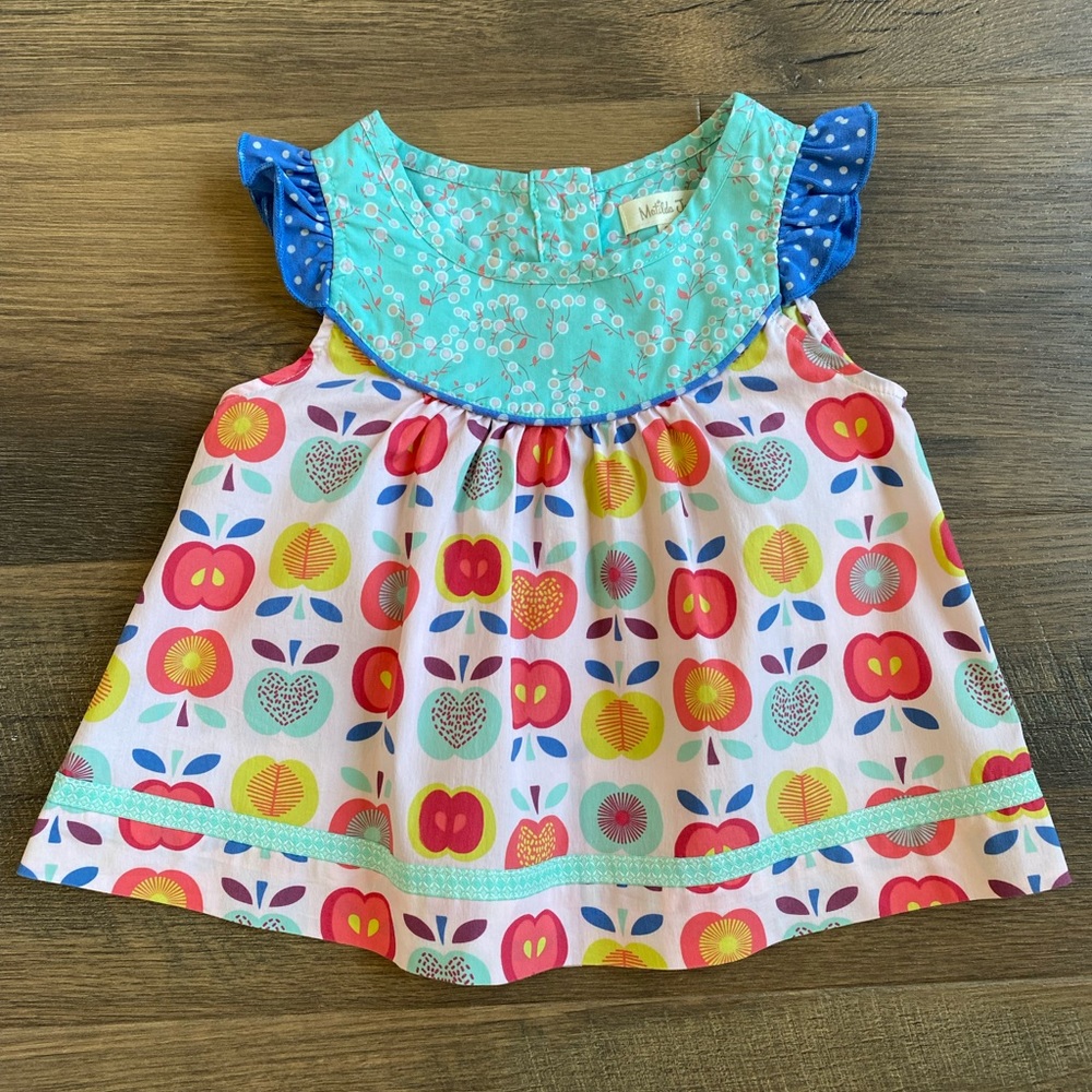 EUC Matilda Jane Lucia Shabby Apple Top